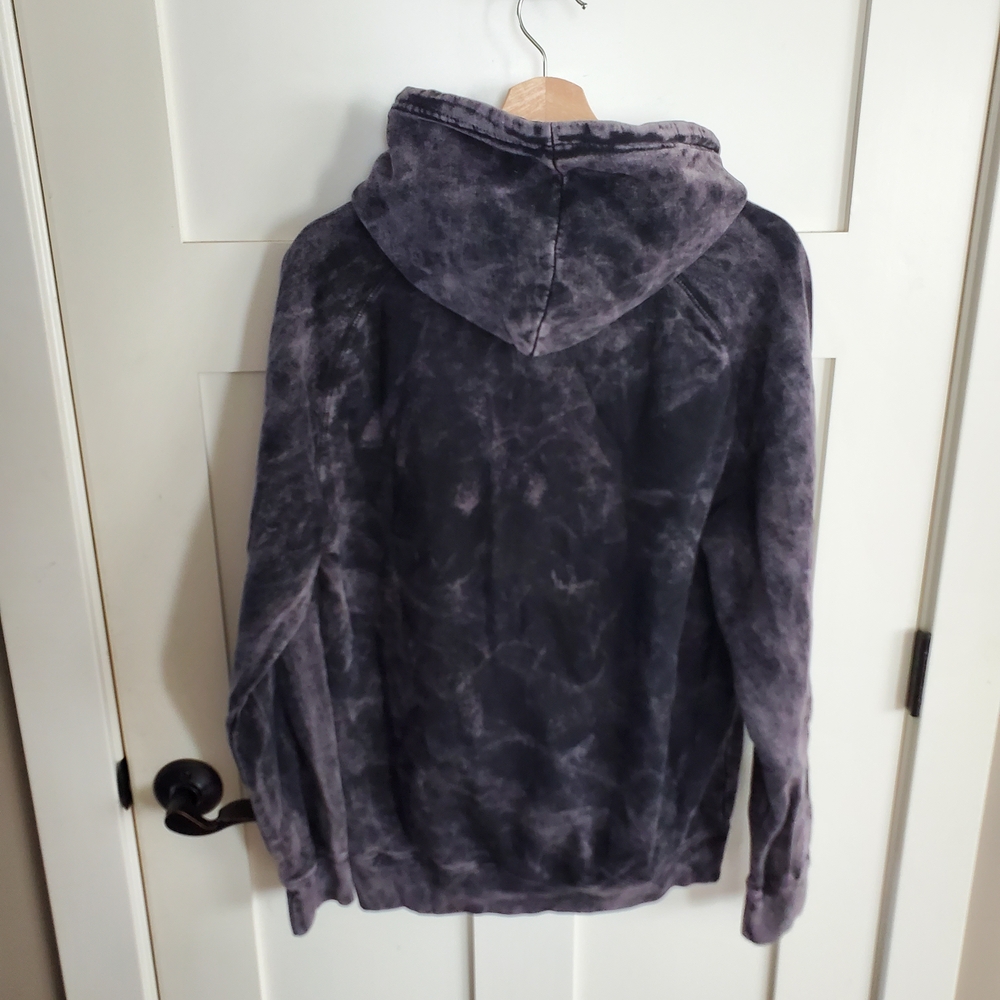 Gray Tie-Dye Hoodie "God Is Greater Than The Highs Or Lows" Womens M Christian - Picture 5 of 8